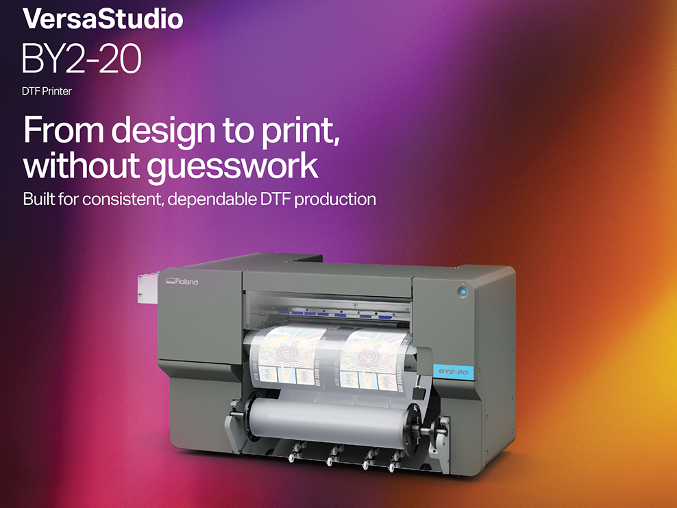 Roland VersaStudio BY2-20 desktop DTF printer