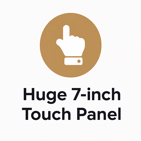 DTFLINE HYBRID-X2 7 inch touch panel