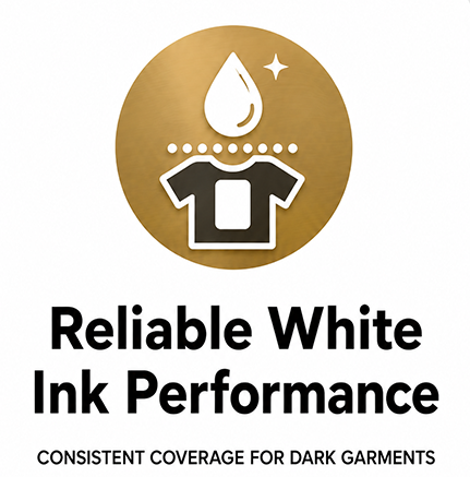 X2 DTG white ink cartridge performance