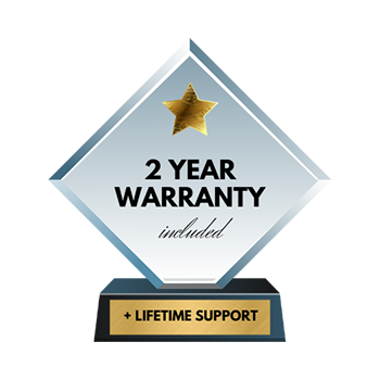World Class Warranty and Support