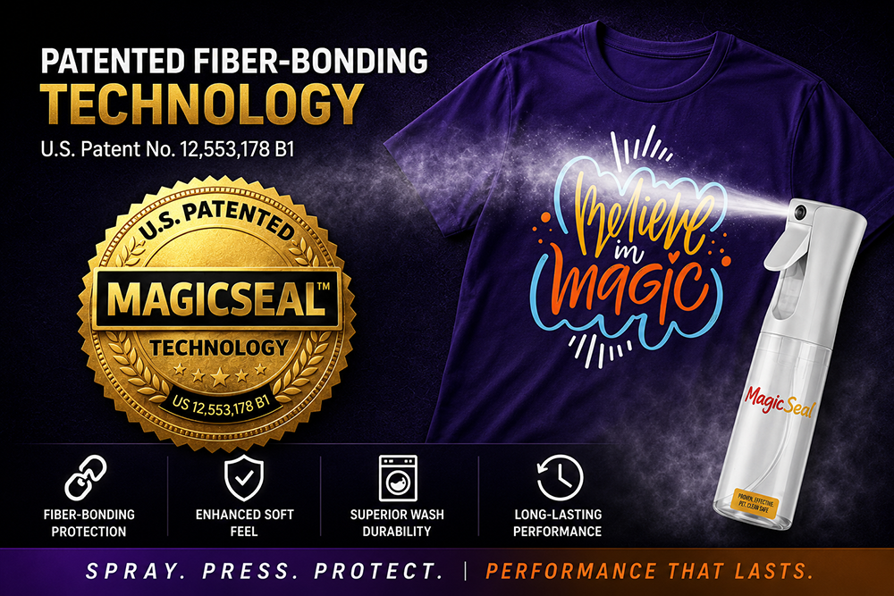 MagicSeal products for softer and smoother garment prints
