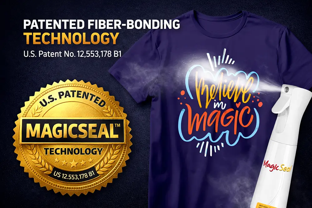MagicSeal patented fiber-bonding technology hero banner