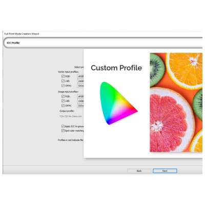 ICC Profile Creation Module for CADLINK and PRORIP DTF