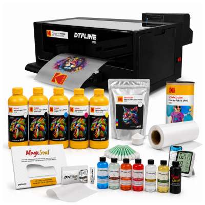 DTFLine VANTAGE CORE 14 inch XP600 DTF Printer (POWERED BY KODAK Bundle)
