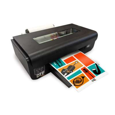 INSPIRE SERIES: Includes the DTFPRO INSPIRE A3+ DTF Printer (Direct to Film Printer) with BI-Directional Roll Feeder, WICS (White Ink Circulation System), White Ink Stirring, Vacuum, RIP Software, Training and Onboarding