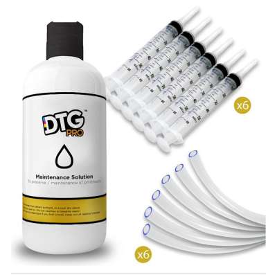 DTFPRO Printhead Maintenance Kit - for the maintenance of printheads (includes 100ml maintenance solution, accessories and instructions)