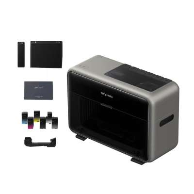 eufyMake E1 3D-Texture UV Printer - Rotary Bundle for cups, mugs, tumblers, etc. (with Starter Kit)