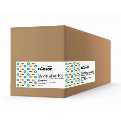 iColor 600 Sublimation CMYK toner and drum starter cartridge kit (5,000 pages)