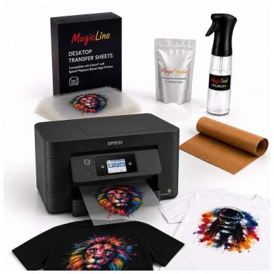 All-in-One Production System with HeatPress + HeatStation + Printer