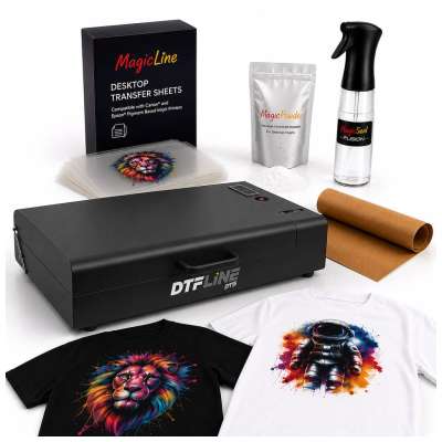 All-in-One Production System with HeatPress + HeatStation + Printer