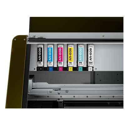 Roland BD-8 UV Printer, Software, Inks, Maintenance Accessories and Rotary