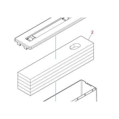 Roland Assembly Drain Pad for BN2-20, BN2-20A, BY-20, BD-8