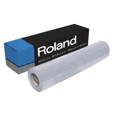 Roland HeatSoft GLAM Silver Sparkle Printable HTV