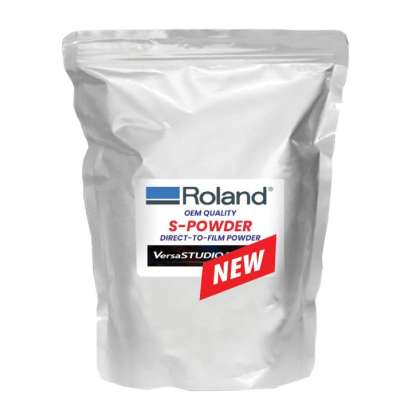 Roland DTF Powder for Roland BY-20 and BN-20D - S-Powder 1kg - White