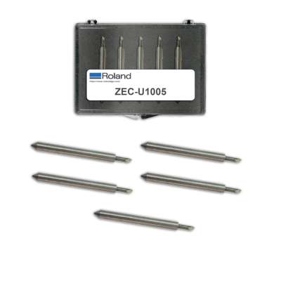 Roland Premium 45 degree Fine-Detail Blades - 0.25 mm Offset (5-Pack)