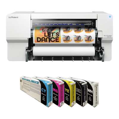 Roland BN2-30 Desktop 30 Eco-Solvent Printer and Cutter w/ CMYKW Inks