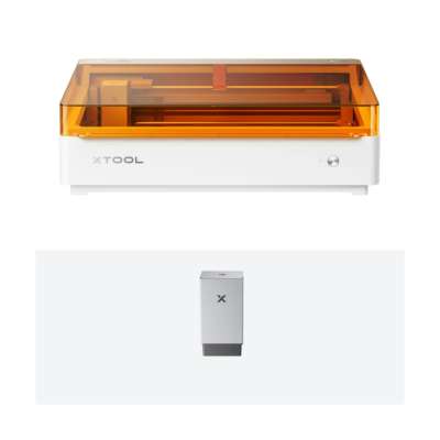 xTool M2 10W Color Craft Laser Cutter, Engraver and Printer (Color Craft Bundle)