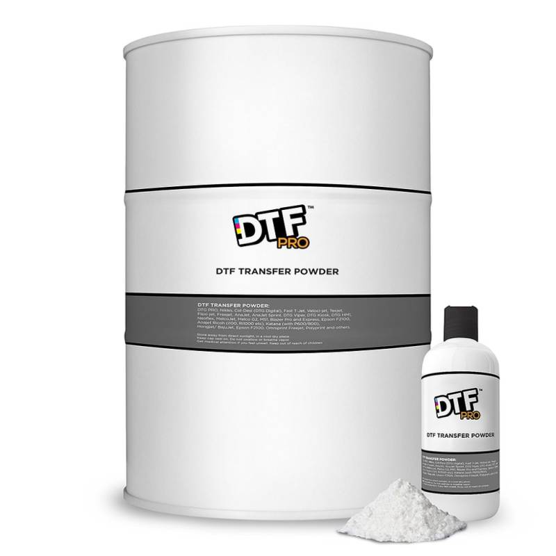 DTF Transfer Powder (1.75 pounds) - WHITE - DTF Adhesive Powder