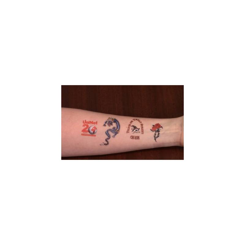 UNINET IColor 2-Step Temporary Tattoo Laser Transfer & Adhesive