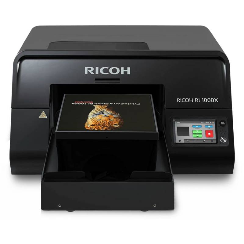 Ricoh RI 1000X Printer (Includes software, Standard Platen, Set of Ink Cartridges, Set of Cleaning Cartridges, Maintenance Materials, Training and Onb