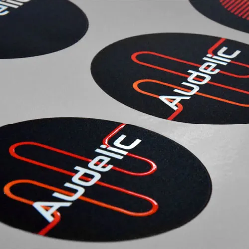 Stickers, Labels & Decals application shown by Roland DGA
