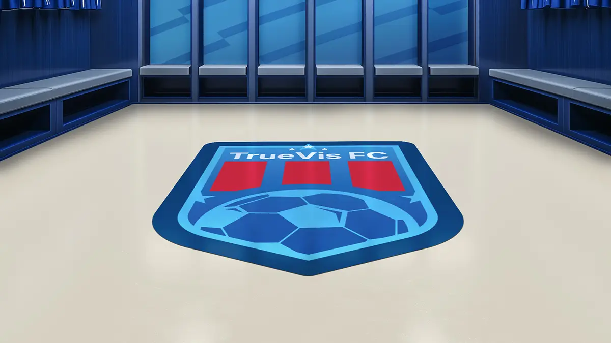 Floor signs and floor graphics created with the Roland TrueVIS VG4 Series